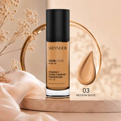 Skeyndor Skincare hydratační make-up 03 SPF20 s vitamínem C 30 ml