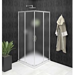 SAPHO Sigma Simply - Душ ъгъл 100x100 см, стъкло Тухла/хром GS2410GS2410 (GS2410GS2410)