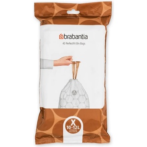 Brabantia Торби за боклук X PERFECTFIT 10-12 л, 40 бр. , Brabantia (BRAB138041)