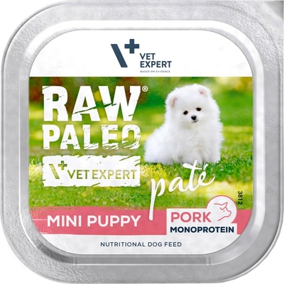 Raw Paleo Pâte Mini Puppy Pork 150 g