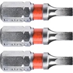 Fortum Комплект плоски накрайници FORTUM от 3 броя, 3 x 25 мм, S2 4741103 (4741103)