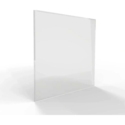 HS Flamingo Sklo pod kachle štvorec, číre, 1000 x 1000 x 6 mm