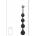 Boss of Toys Waterdrop Silicone Anal Balls - L - 40mm - Black