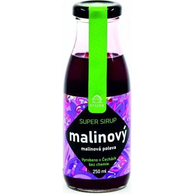 Hradecké Delikatesy Malinový super sirup 250 ml