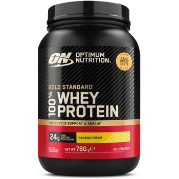 Optimum Nutrition 100% Whey Gold Standard 768 g бананов крем