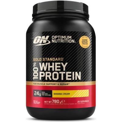 Optimum Nutrition 100% Whey Gold Standard 768 g бананов крем
