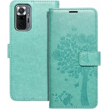 Púzdro Forcell MEZZO Xiaomi Redmi Note 10 Pro/10 Pro Max strom zelené