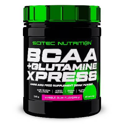 Scitec Nutrition BCAA + Glutamine Xpress 300 g žuvačka