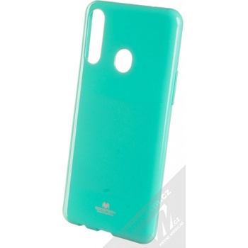 Pouzdro Goospery Jelly Case TPU ochranné silikonové Samsung Galaxy A20s mátově zelené