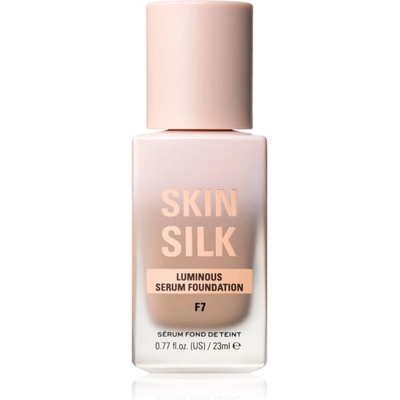 Revolution Skin Silk Serum Foundation лек фон дьо тен с озаряващ ефект цвят F7 23ml