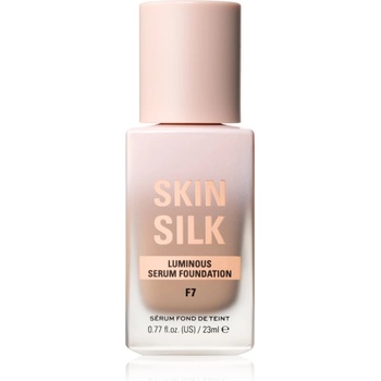 Revolution Skin Silk Serum Foundation лек фон дьо тен с озаряващ ефект цвят F7 23ml