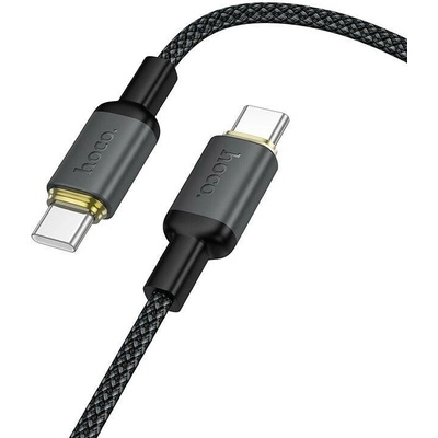 Hoco X128 Benefit USB-C / USB-C PD 60W rychlonabíjecí 1m černý