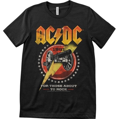 AC/DC 1983 For those About To Rock Black L Риза (PS-1-ACDC007-H46-4-BK-L)