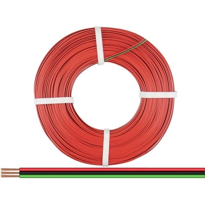Donau Elektronik 325-014-25 3 x 0.25 mm² + 3 x 0.25 mm² červená, černá, zelená 25 m