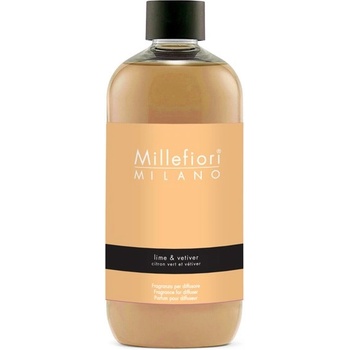 Home fragrance italia srl Millefiori Milano Lime & Vetiver пълнител за ароматен дифузер 500 мл