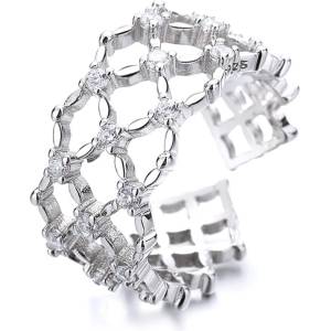 Silenti Jewelry Сребърен пръстен "Наситеност" - 5 - 49мм (15.6мм диам. )