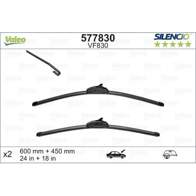 Valeo Silencio X-TRM 600+450 mm VA 577830