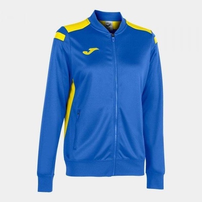 Joma Championship VI Full Zip Sweatshirt Royal Yellow