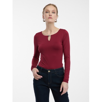 orsay Дамски топ бордо с дълъг ръкав ORSAY Orsay | Cherven | ЖЕНИ | S