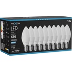 Mexen Nova 10x LED крушка E14, C37, 6W, Студена - 6500K, 630 lm - L102-E14-0665-01x10 (L102-E14-0665-01x10)
