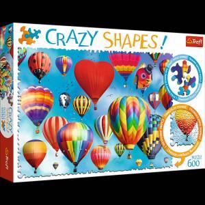 Trefl Puzzle - 600 Crazy Shapes - Colorful Balloons 11112