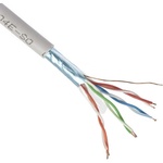 Кабел No brand Network SFTP CAT5E, White, copper conductor, 300m - 18406 (DE-18406)