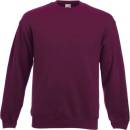 Fruit of the Loom mikina Classic Set-In Sweat Burgundy