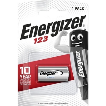 Energizer Фотобатерия energizer cr123a, литиева, 1 бр. в опаковка (e300777606)