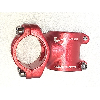 BIKESPORT Компонент за велосипед Bikesport, Stem 31.8-35mm, red Колчета за Кормило за велосипед и лапи, 28054 (AM6047)