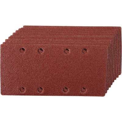 Hárok brúsny dierovaný P60 Silverline SZ 93 × 190 mm, súprava 10 ks 282540