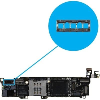 Apple iPhone 5C, 5S - Bateriový Konektor