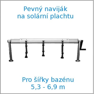ASTRALPOOL naviják pevný 5,3 - 6,9 m