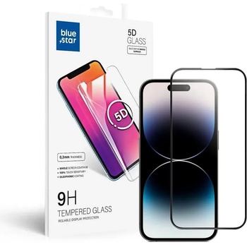 Image 1 of Blue Star Стъклен Протектор за iPhone 14 Pro, Blue Star 5D Full Glue Glass, Прозрачен (5903396163555)