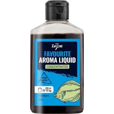 Carp Zoom Booster Favourite Aroma Liquid Ryba 200 ml