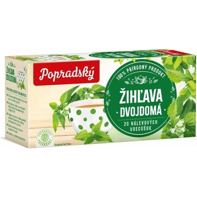 popradský bylinný čaj Kopřiva 20 sáčků