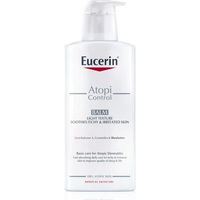 Eucerin AtopiControl lehká hydratační emulze pro svědící a podrážděnou pokožku 400 ml