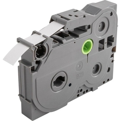 Compatible Brother TZe-R334, 12mm x 4m, златен печат / черен фон, текстилна панделка, съвместима лента (TZeR334)