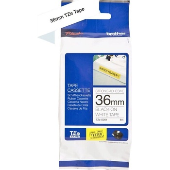 Brother Тонер касета Brother 36mm бял/черен TZES261 (TZES261)