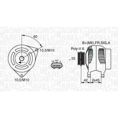 generátor MAGNETI MARELLI 063377416010