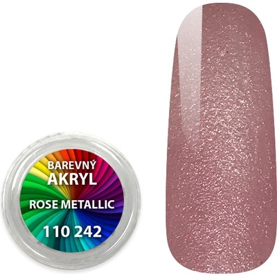 Expa nails akryl pudr metalický rose metallic 4 ml