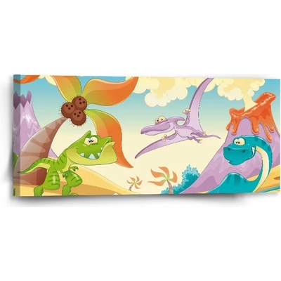 Sablio Obraz Dinosauri 5 - 110x50 cm