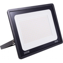 ACA Lighting LED venkovní reflektor Q 200W/230V/6000K/17600Lm/110°/IP66, černý