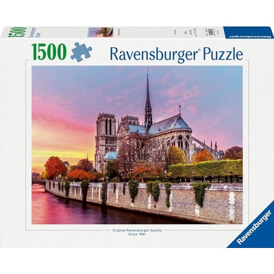 Ravensburger Пъзел Ravensburger от 1500 части - Нотр Дам (12000712)