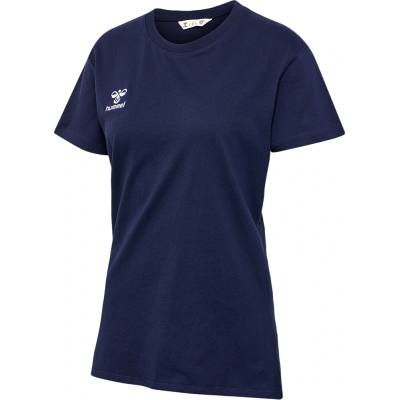 Hummel HMLGO 2.0 LOGO T-SHIRT S/S WOMAN modrá