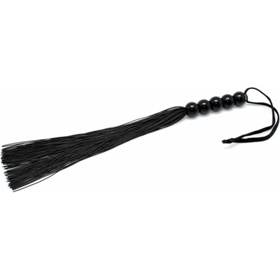 Флогър със силиконови ресни, черен цвят - Whip Black (RIM0008041)