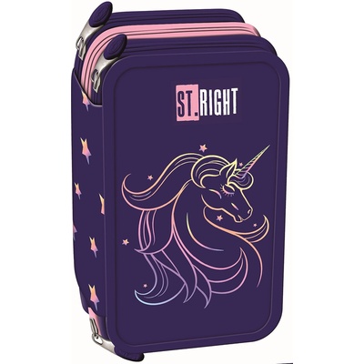 ST.RIGHT Несесер с пособия St. Right Unicorn Glow - 3 ципа (5903235300936)