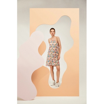 Moodo Лятна рокля без презрамки с шарки Moodo Moodo | Lilav | ЖЕНИ | XS