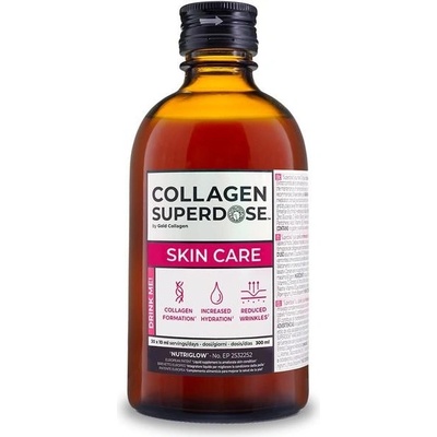 Minerva Collagen Superdose Skin Care, tekutý pre pleť a nechty s obsahom kolagénu, 300 ml