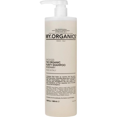 The Organic Purify Shampoo Rosemary 1000 ml