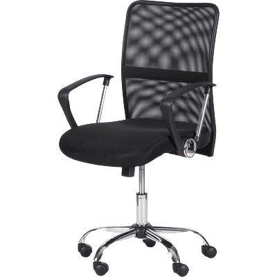 Bittel Работен офис стол Carmen 6591-1 - черен (3520247_1)